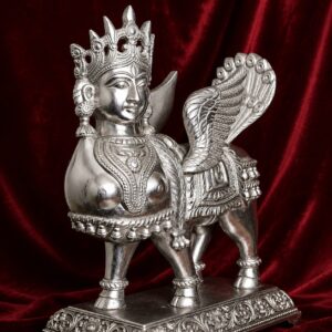 The Kamadhenu With Crown