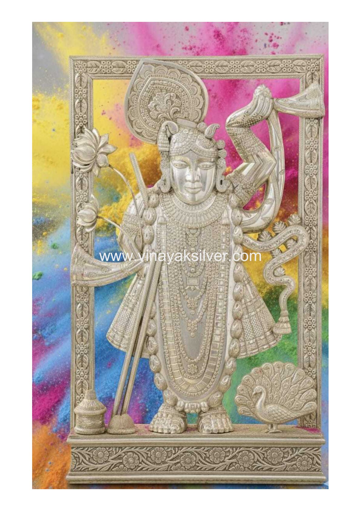 Shreenath Ji Open Background